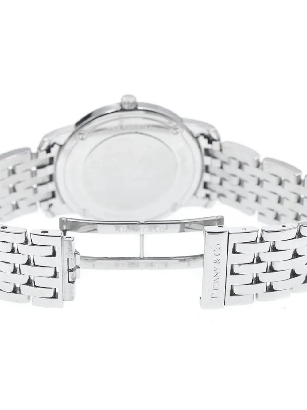 TIFFANY&Co. Mark round Small seconds Silver Dial Quartz Men's Watch